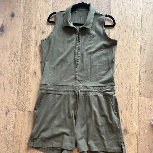 Adidas Golf Romper in Army Green - Size Large - Picture 4 of 7